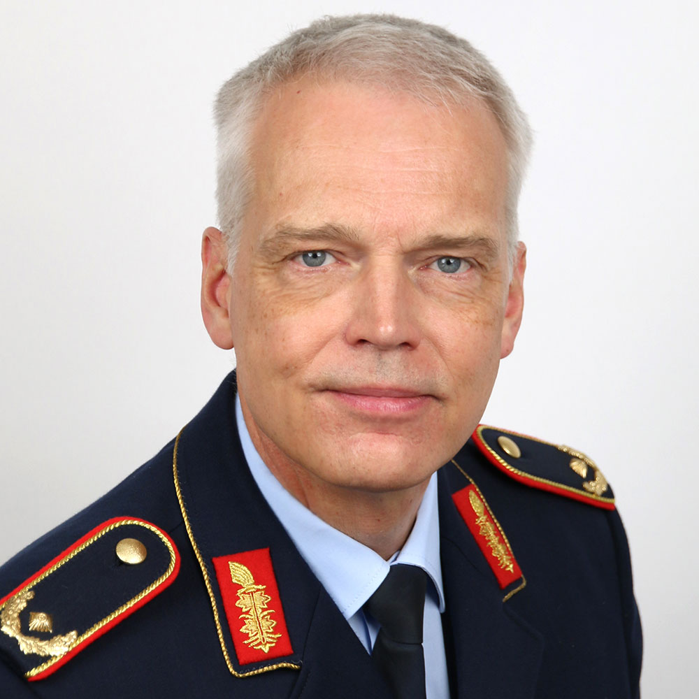 Portrait of Brigadier General Christian Leitges